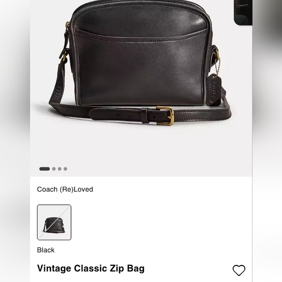 Vintage (1998) Coach bag style #9087 - Picture 10 of 13